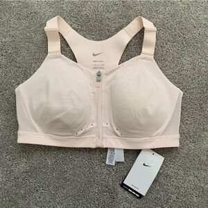 NWT Nike Alpha High-Support Zip-Front Sports Bra